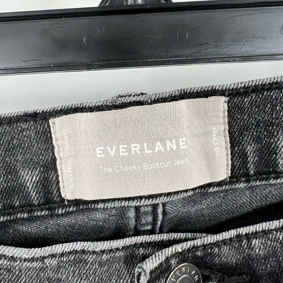 Everlane the cheeky bootcut Jean grey size 29 crop - Picture 7 of 10